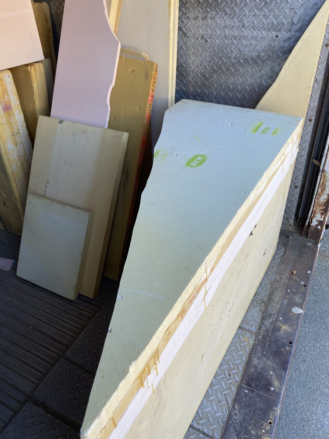 Seat foam for CNC