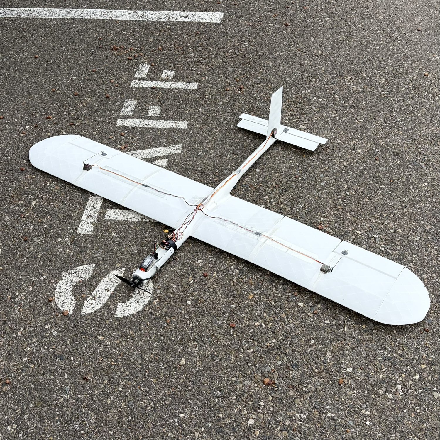 3D-printed competition aircraft
