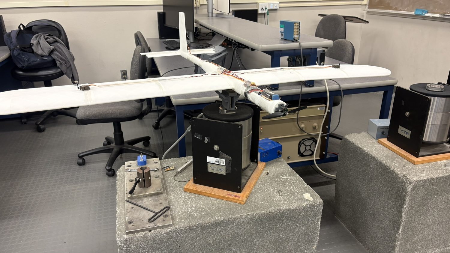 Vibration test setup