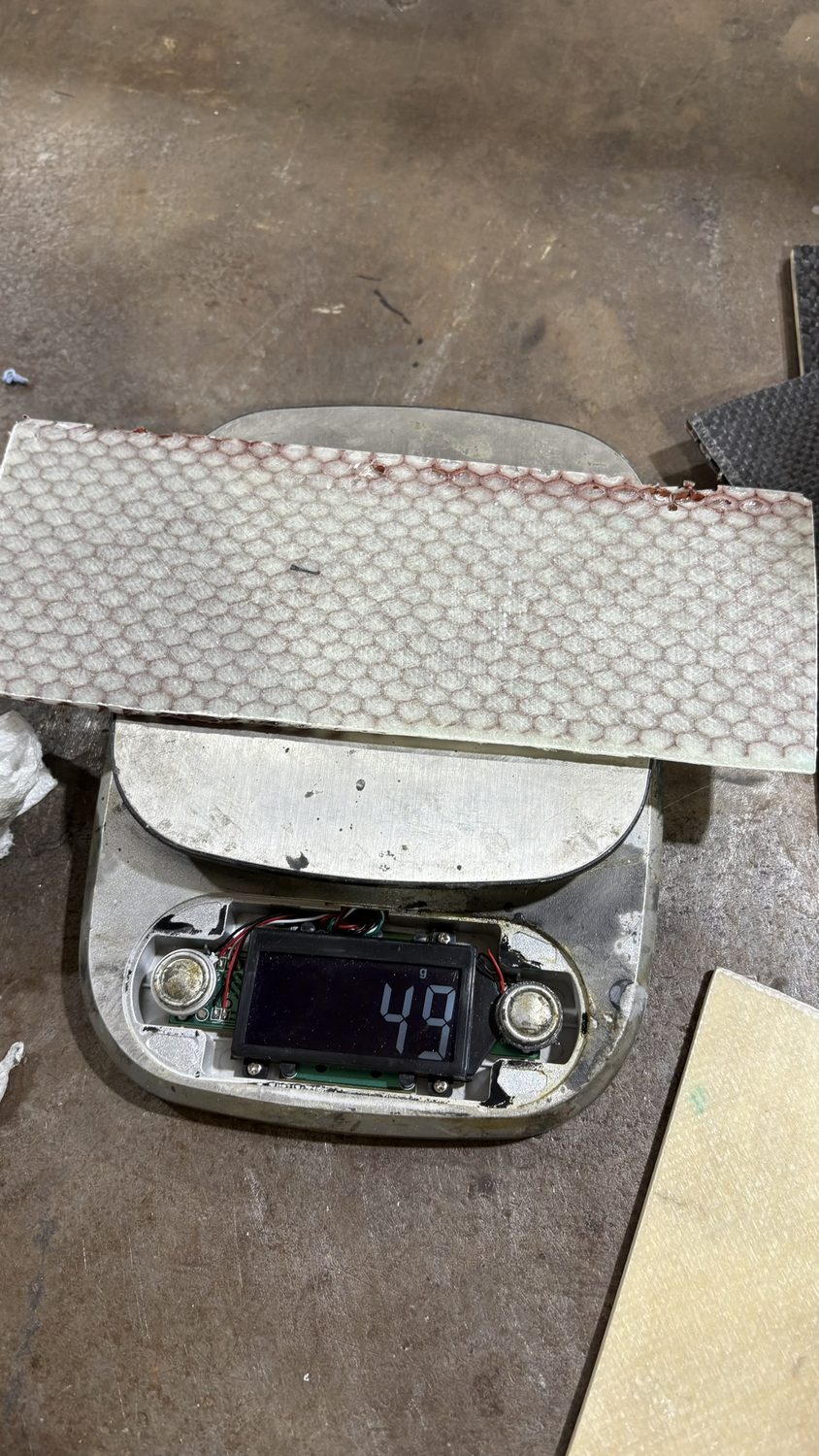 Fiberglass / Nomex sample