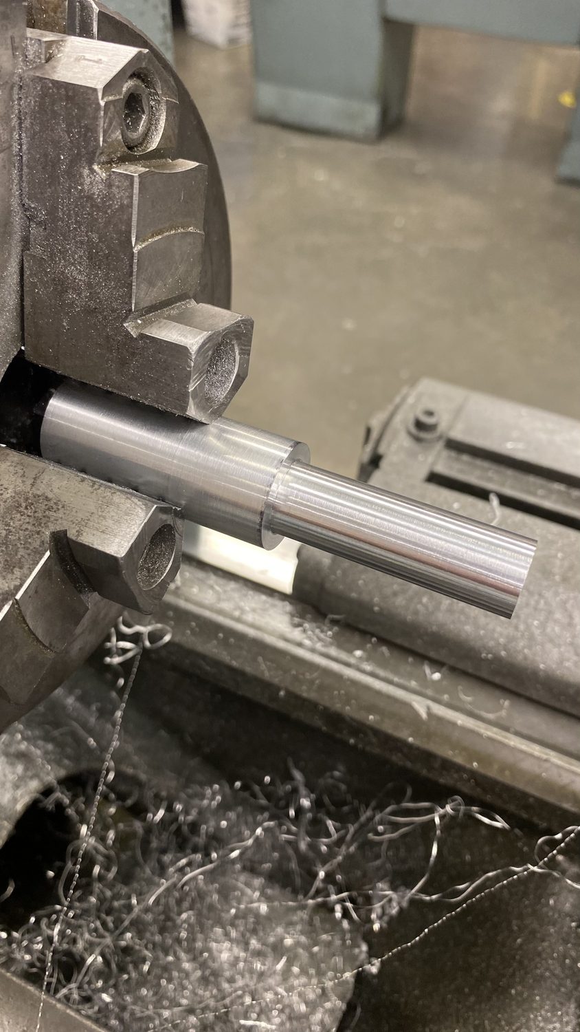 On the lathe